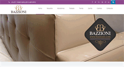 Desktop Screenshot of bazzioni.com